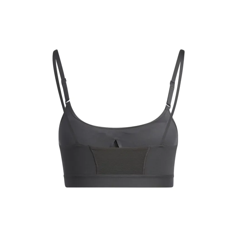 Adidas AEROIMPACT LIGHT SUPPORT BRA Sports Underwear Women's Carbon Black-1