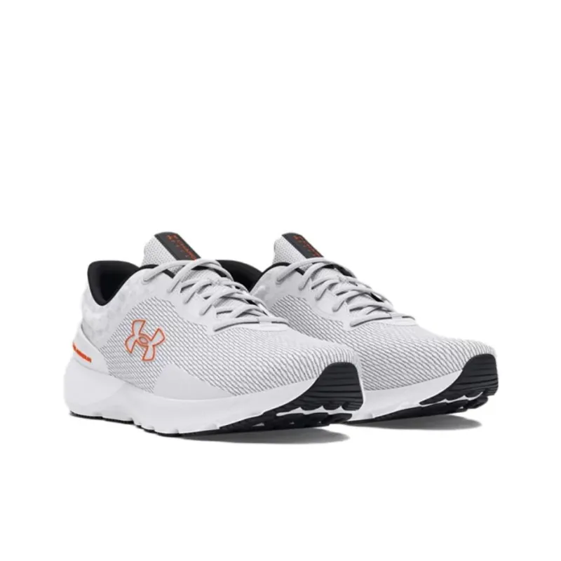 Under Armour Anti Slip Wear Resistant Low Top Running Shoes Men's White-3