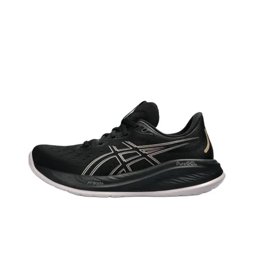 Asics GEL-CUMULUS 26 Running Shoes Women's Low-Top Black/White