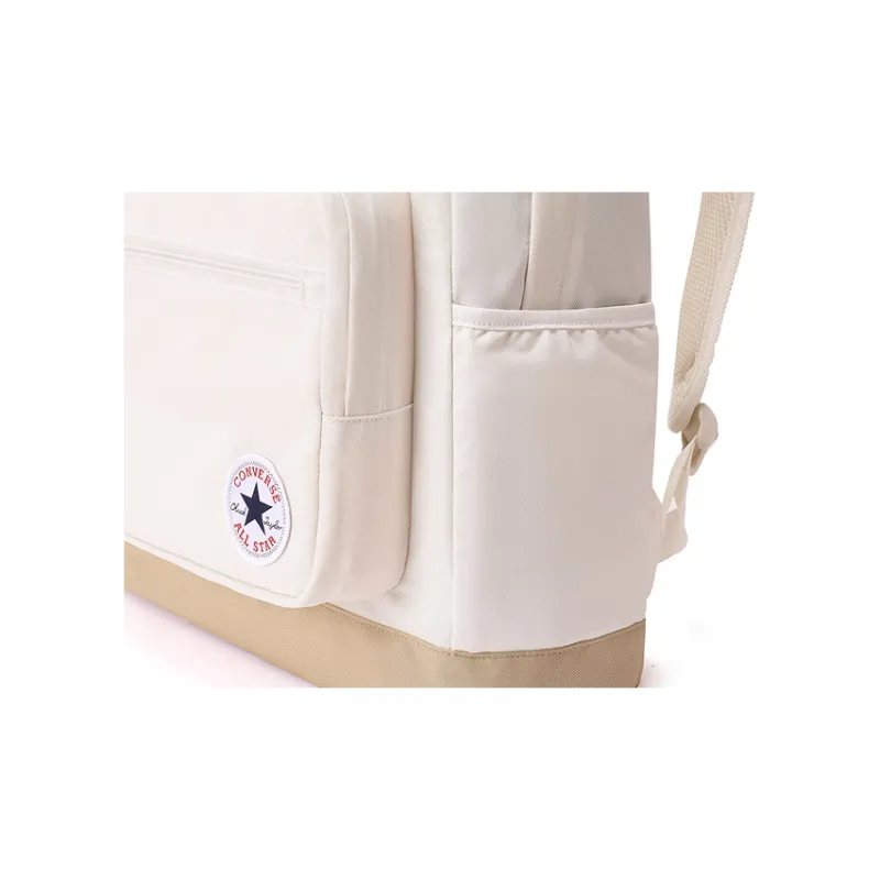 Converse Polyester Backpack Regular Classical Style White-3