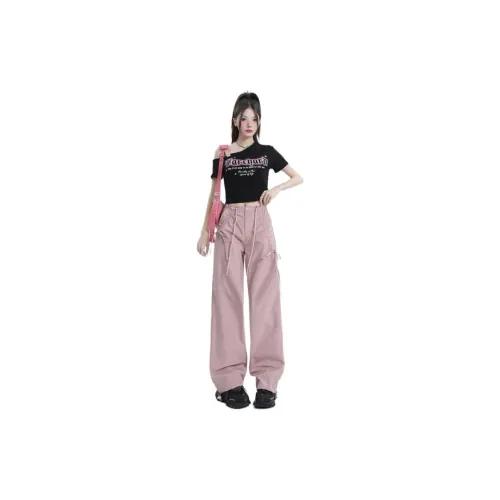 JASONWOOD Cargo Pants Women's Pink