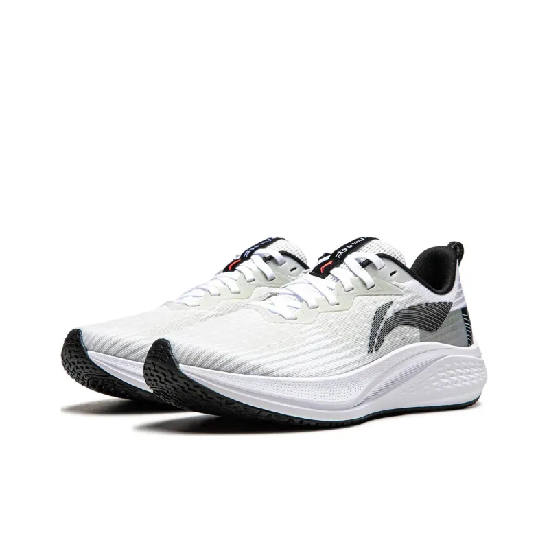 LiNing Red Hare 7 Cushioning, Slip Resistant, Lightweight Low Top Running Shoes Women's Standard White-2