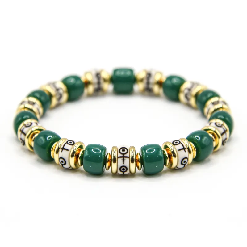 DRAGON LI Colored Glaze Bracelets Unisex-0