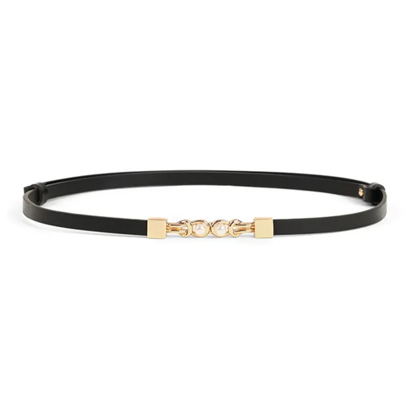 Cranta Komeia Cow Split Leather Belts Women's 1cm-0