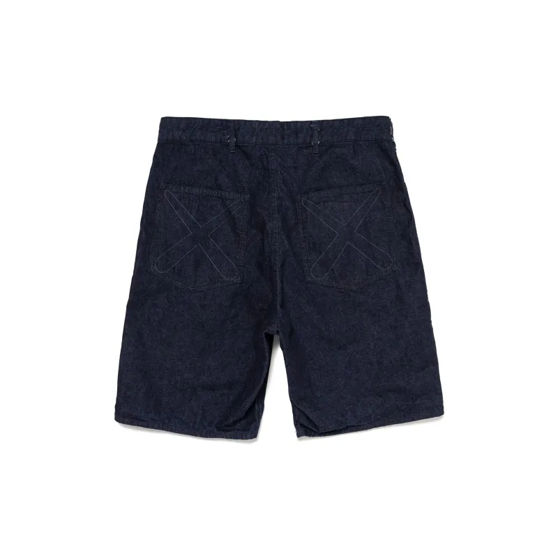HUMAN MADE X Kaws Made Denim Shorts-1