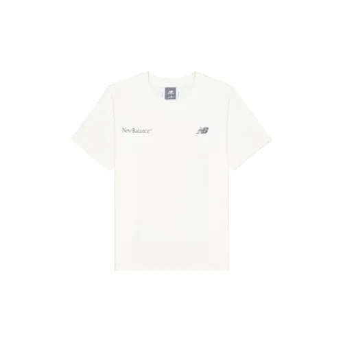 New Balance T-Shirts Women's Ivory White