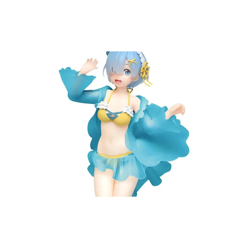 TAITO Rem Lotus Leaf Swimsuit Version Bonus Gifts 23cm-0