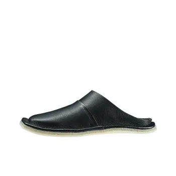 Trippen Wrap-toe Slippers Men's Black