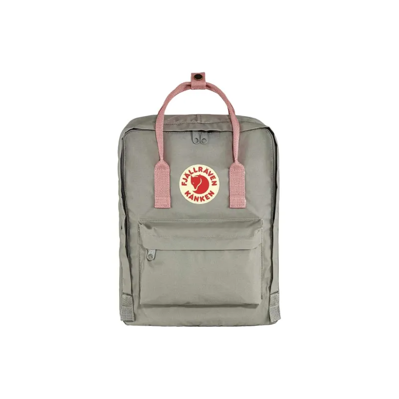 Fjallraven Polyester Backpack Regular Unisex Dusty Gray/Pink-0