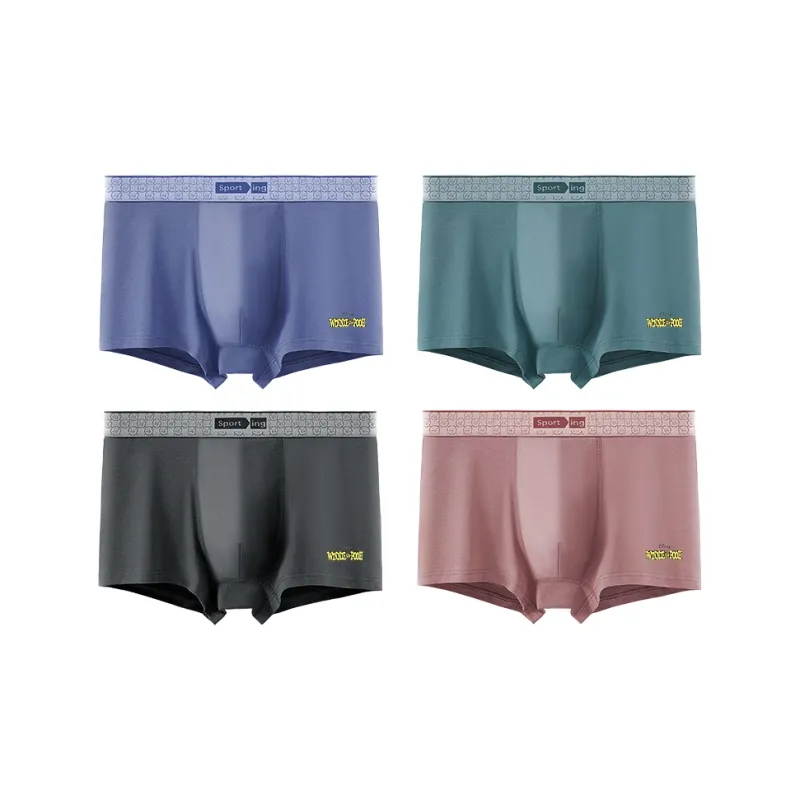 Disney 100% Cotton Boxer Briefs Men's 4 Pack-0