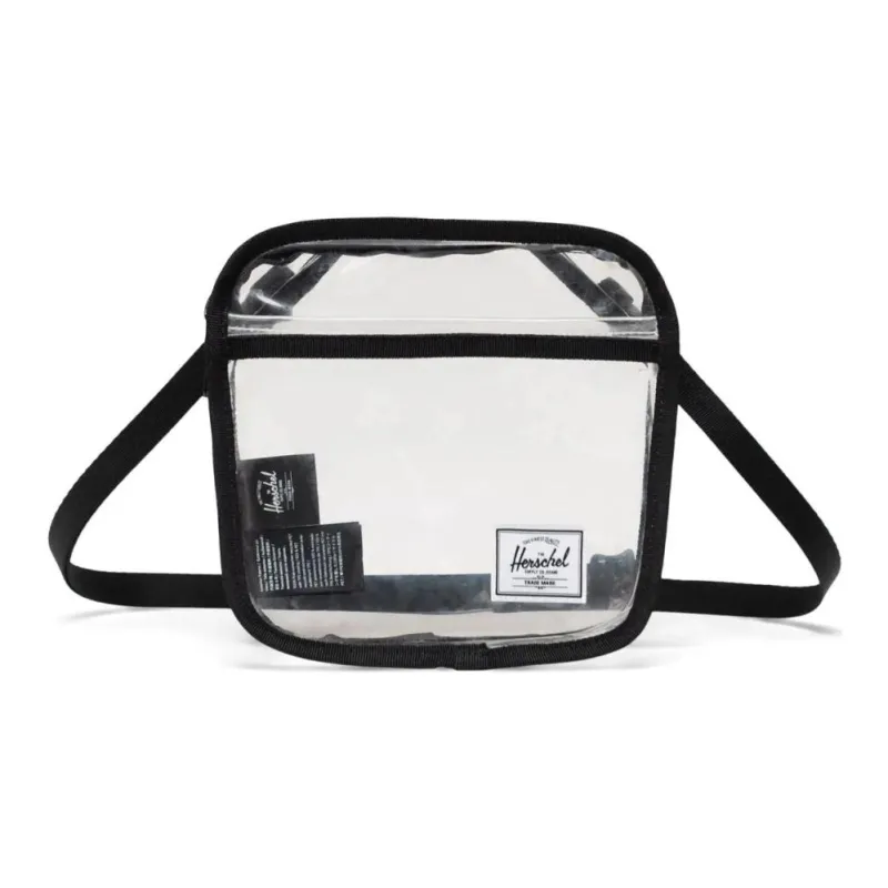 Herschel TPU Shoulder Bag Crossbody Bag Unisex Transparent & Black-0