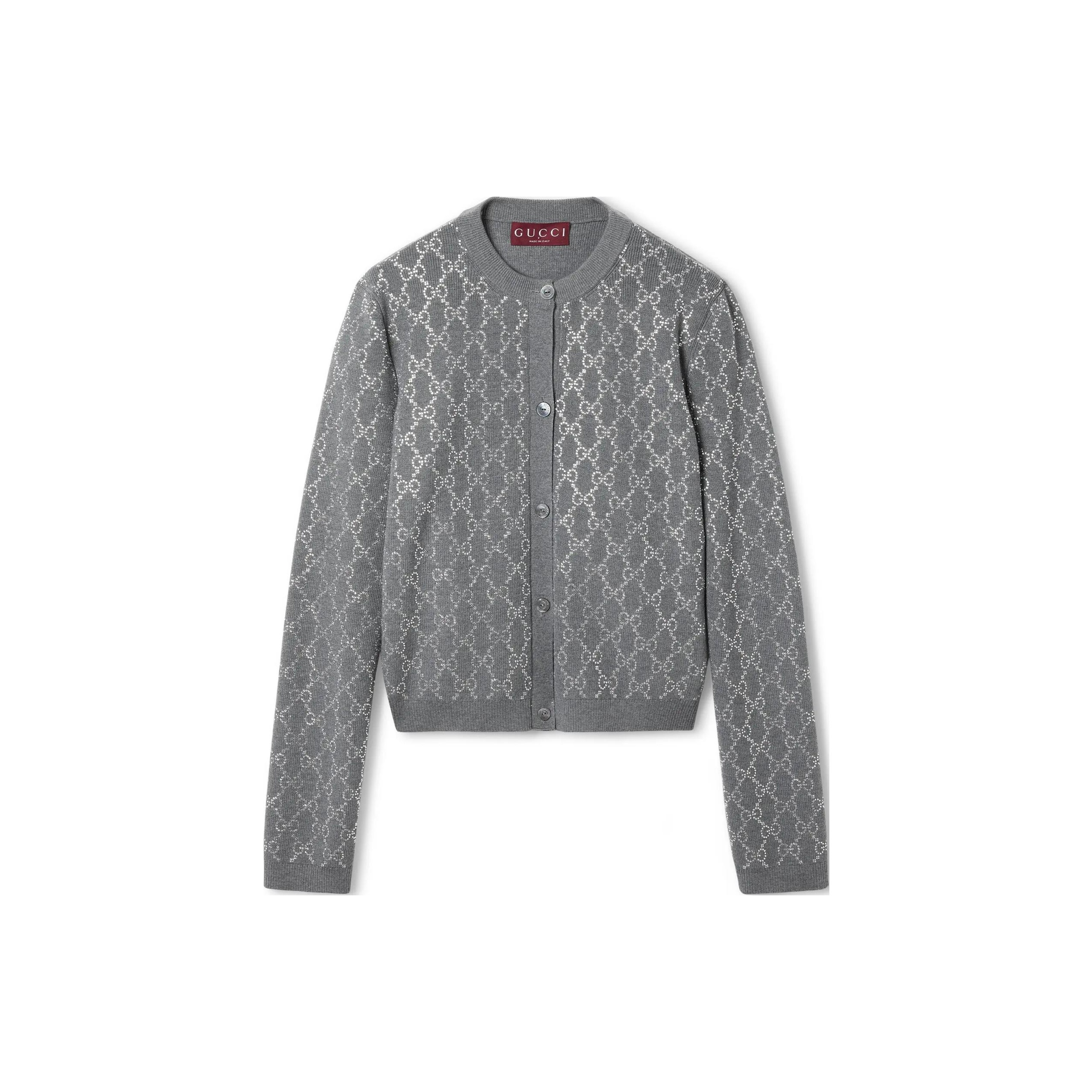 Gucci Wool Cardigan - POIZON