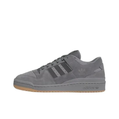 Adidas Originals FORUM 84 Skateboard Shoes Men Low-Top Gray/Black