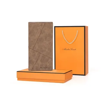 MashaLanti Microfiber Synthetic Leather Card Holders Coin Purses Wallets Men's Coffee