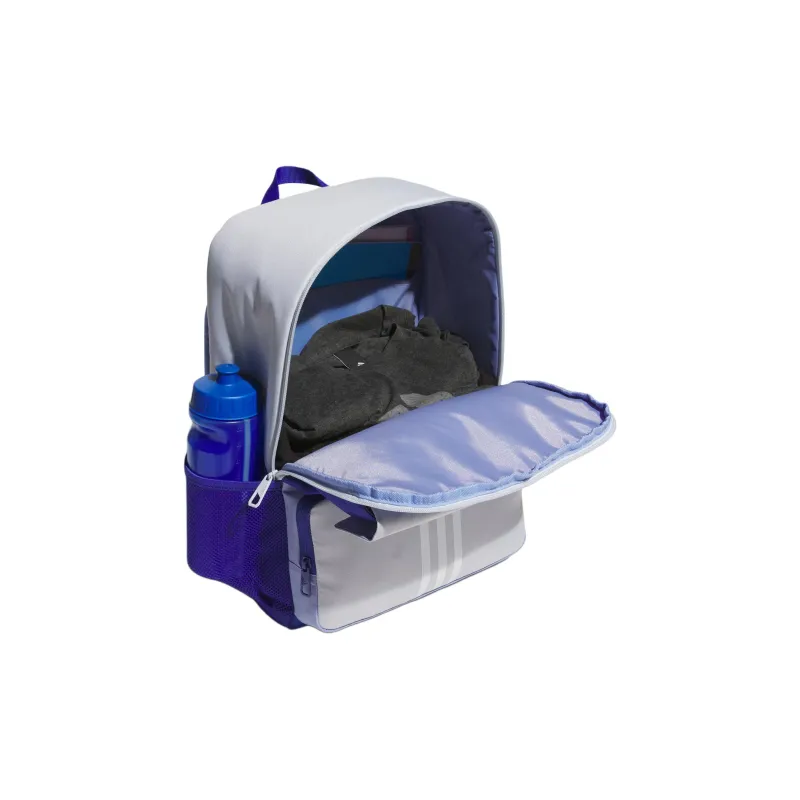 Adidas Recycled Polyester Backpack Men's Semi Fluorescent Blue-4