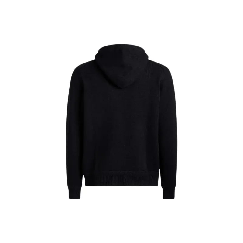 BALLY Logo Embroidered Hoodie-1