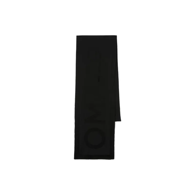Ferragamo Logo-jacquard Virgin-wool Scarf-1