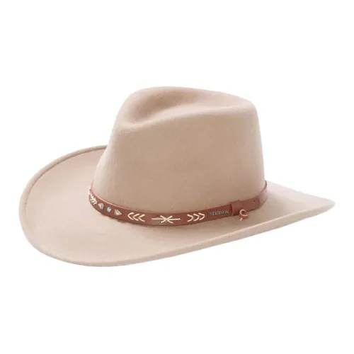 STETSON 가죽 기타 모자 남녀공용