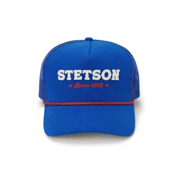 STETSON Polyester Baseball Caps Unisex Blue