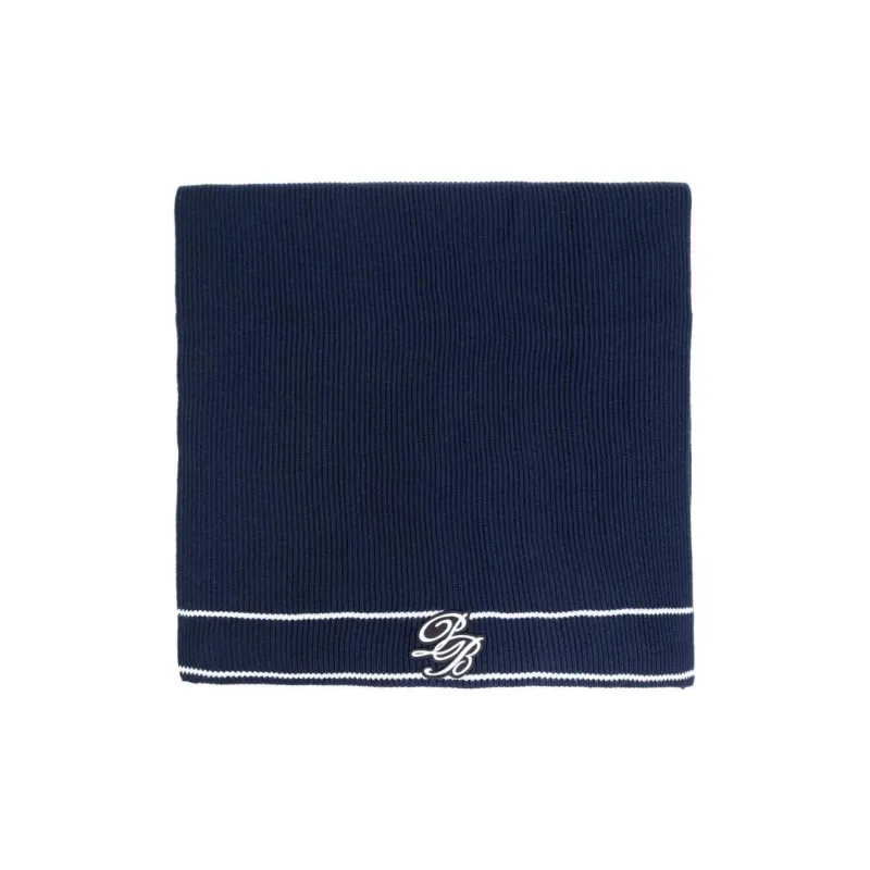 BALMAIN Pb Logo Knitted Scarf-0