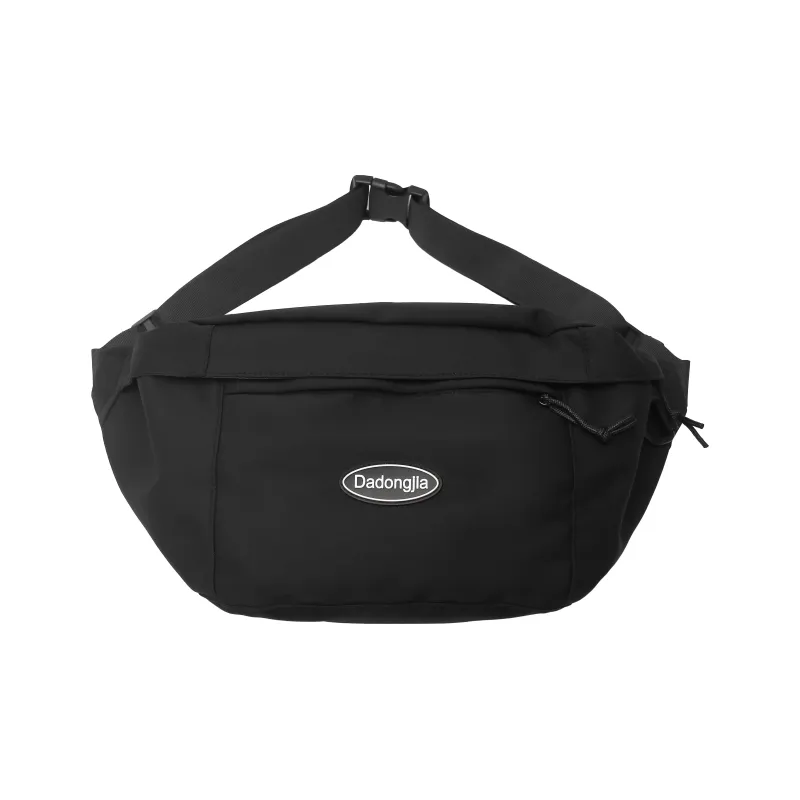 OURFUN Nylon Sling Bag Regular Unisex White/Black/Yellow/Orange-4