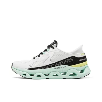 Skechers Slip Ins Durable Breathable Low Top Training Running Shoes Women's White Black