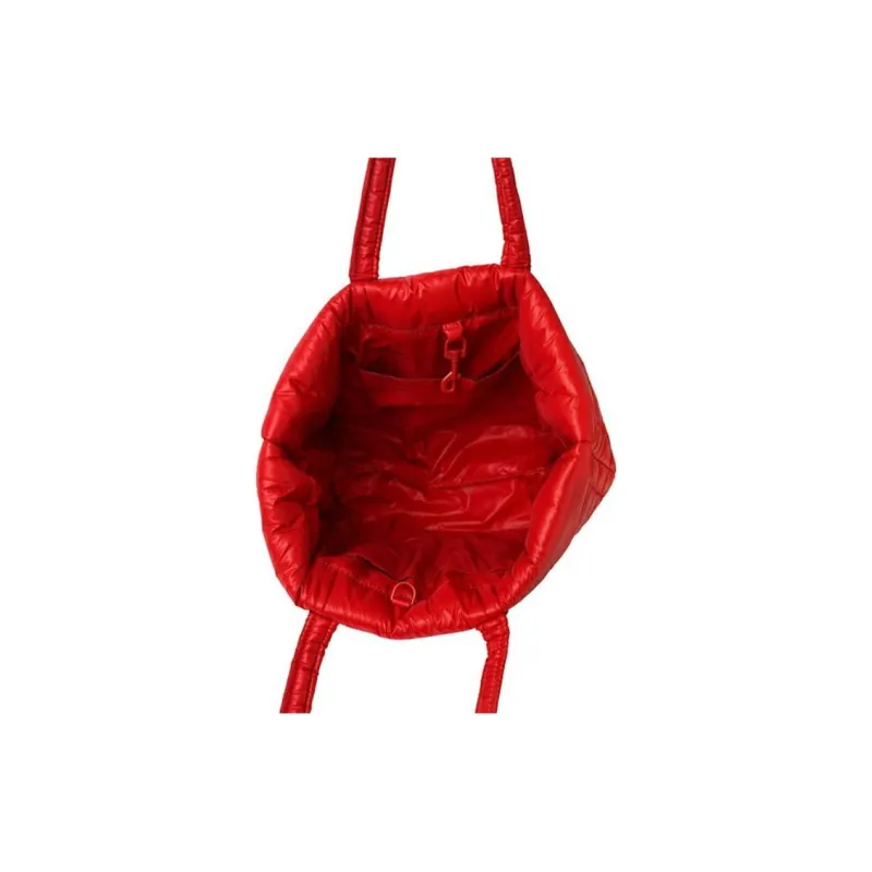 MICHAEL KORS Stirling Nylon Tote Bag Shopping Bag Handbag Shoulder Bag Women's Red-4