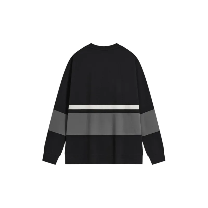 XTEP Sweatshirt Men's Jet Black/Subdued Gray/Cotton White-1