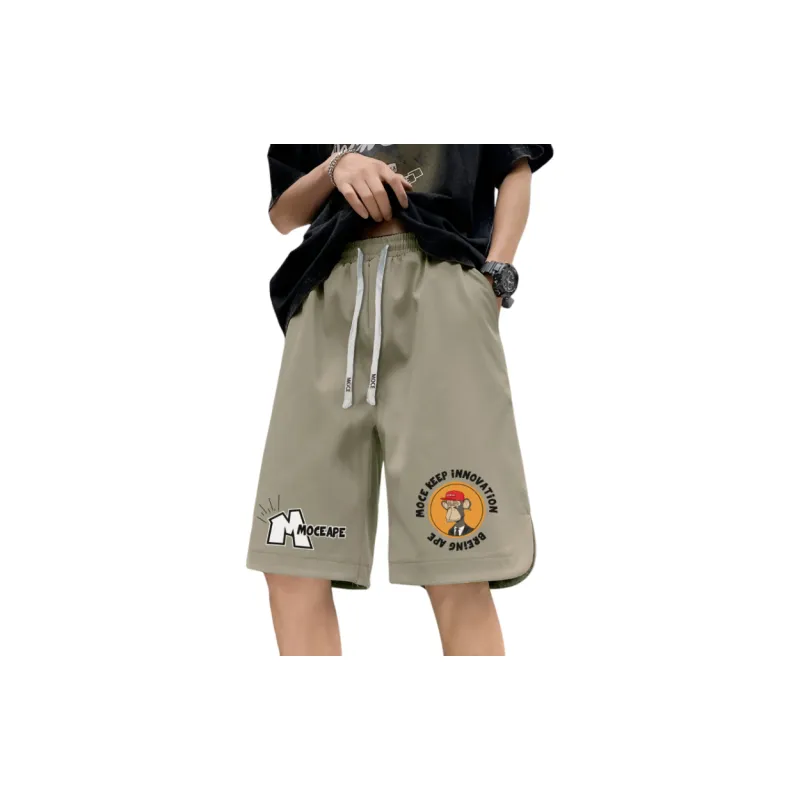 Moce x WULIAOYUAN LIANMINGKUAN Casual Shorts Men's-6