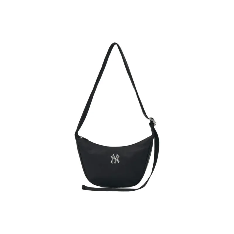 MLB Nylon Shoulder Bag Crossbody Bag Unisex Black-0