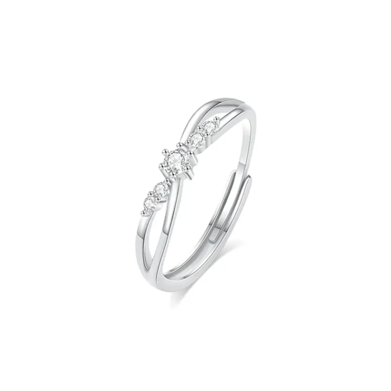JUICY GRAPE Zircon Rings Unisex-3