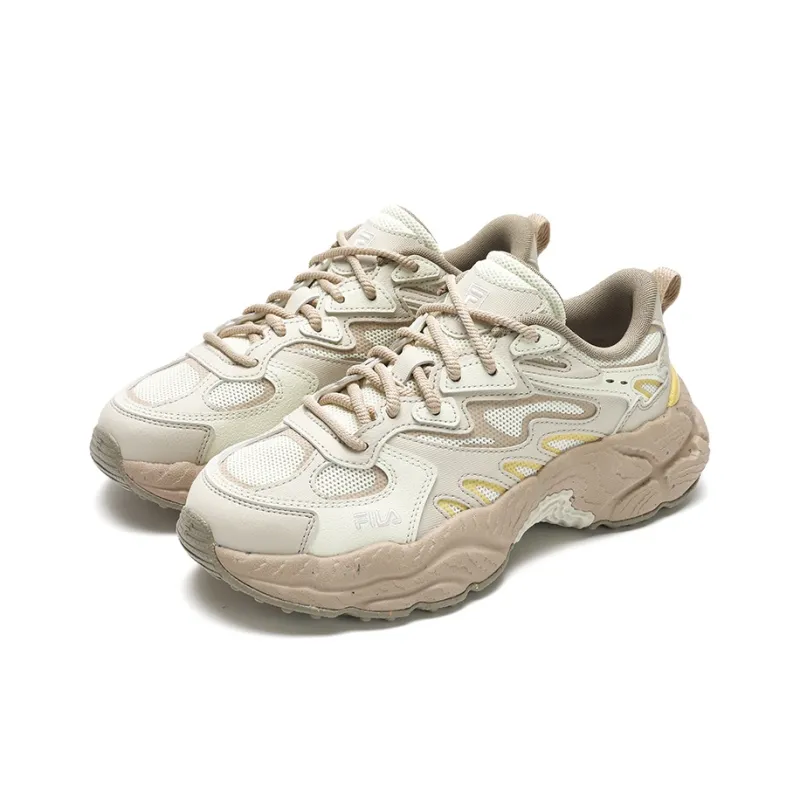 FILA Fern Low-Top Casual Shoes Women's White Gray-2