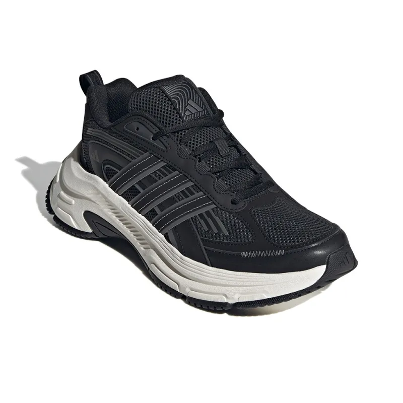Adidas Breathable Low Top Running Shoes Unisex Black White-1