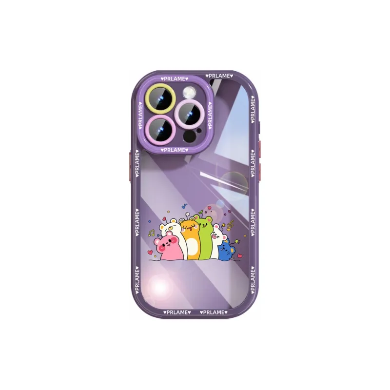 Sen Dog Acrylic Material Cute Transparent Creative Phone Cases Suitable For Apple 15Promax/Pro/Plus/14/13/12-15