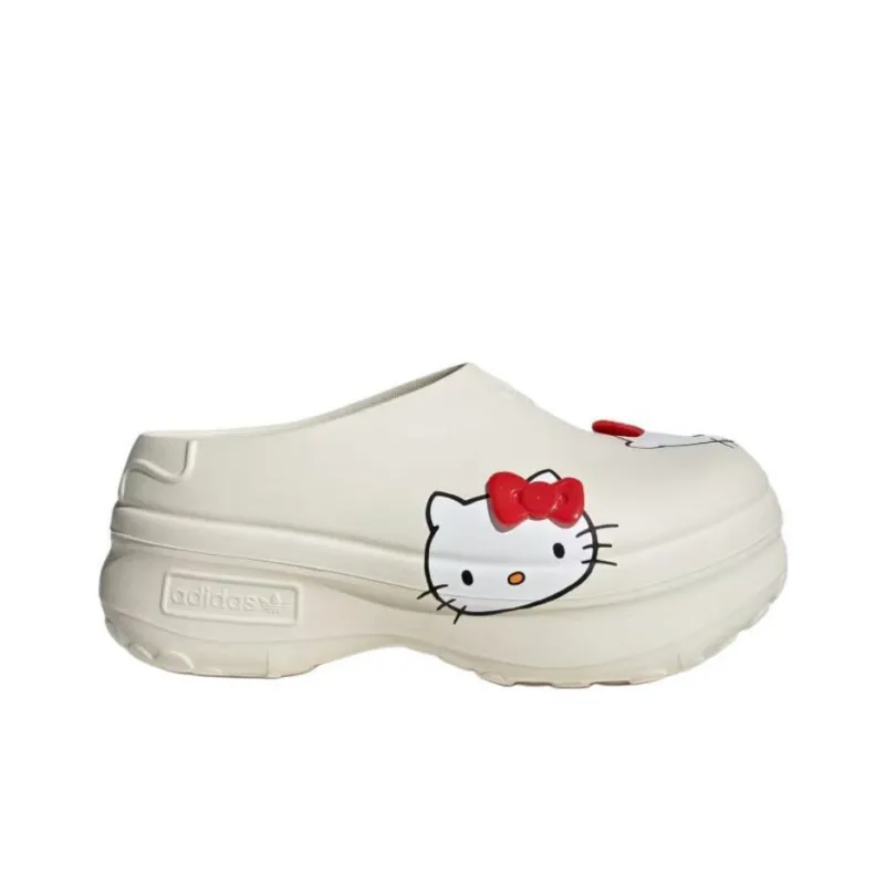 Adidas AdiFOM Stan Smith Mules Hello Kitty Off White Red Cloud White Women's-1