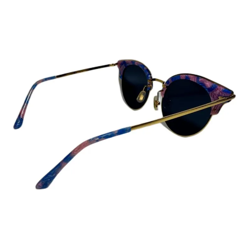 GENTLE MONSTER Oval Sunglasses Men's Blue-2