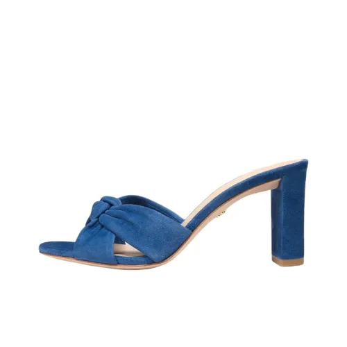 VERONICA BEARD Slide Slippers 7.5cm Women's Marine Blue