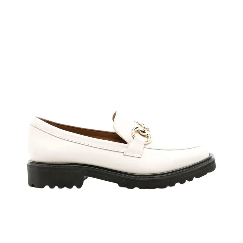 Sarah Chofakian Betsy Loafers Women's White-1