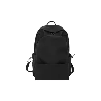 Warrior Nylon Fabric Bag Large Size Unisex Black/White