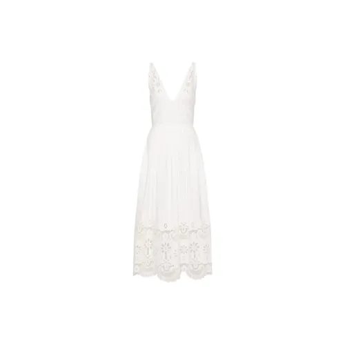 Valentino Sleeveless Dresses Women's White