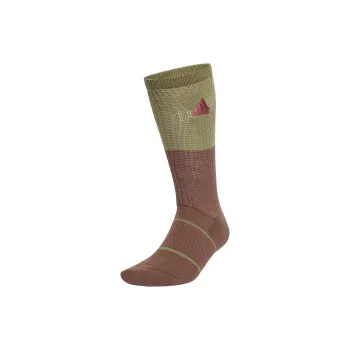 Adidas CUSHIONED SPORTSWEAR SLOUCHY CREW Mid-Calf Socks Men's 1 Pack Tent Green/Stratum Dark Earthy Brown