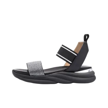 Baldinini One Strap Sandals 4.5cm Women's Black