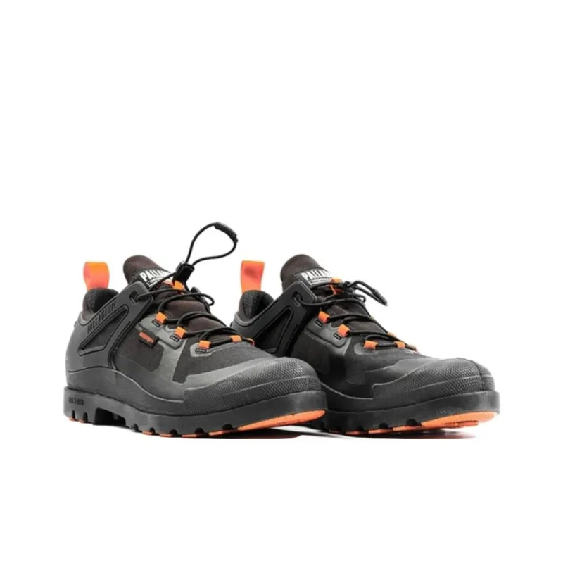 Palladium Waterproof Low Top Outdoor Shoes Men's Spy Black-3