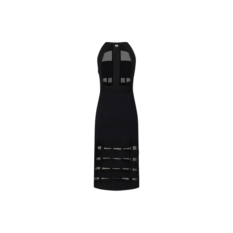Genny Semi sheer Mdi Dress-1