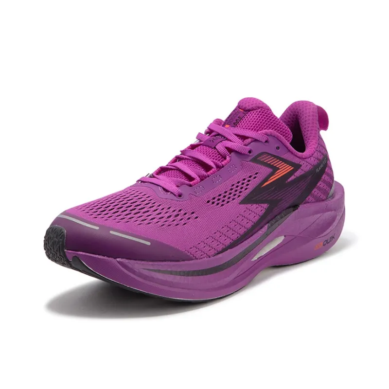 361° Cushioning Anti-Slip Wear-Resistant Breathability Low-Top Running Shoes Unisex Pale Purple-1