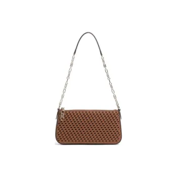 MICHAEL KORS Leather Handbag Shoulder Bag Women's Leather Brown