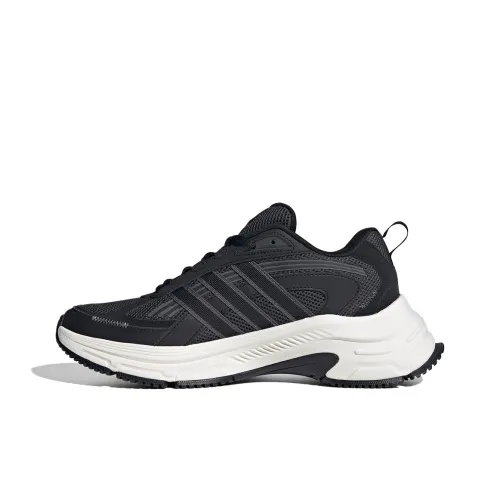 Adidas Breathable Low Top Running Shoes Unisex Black White