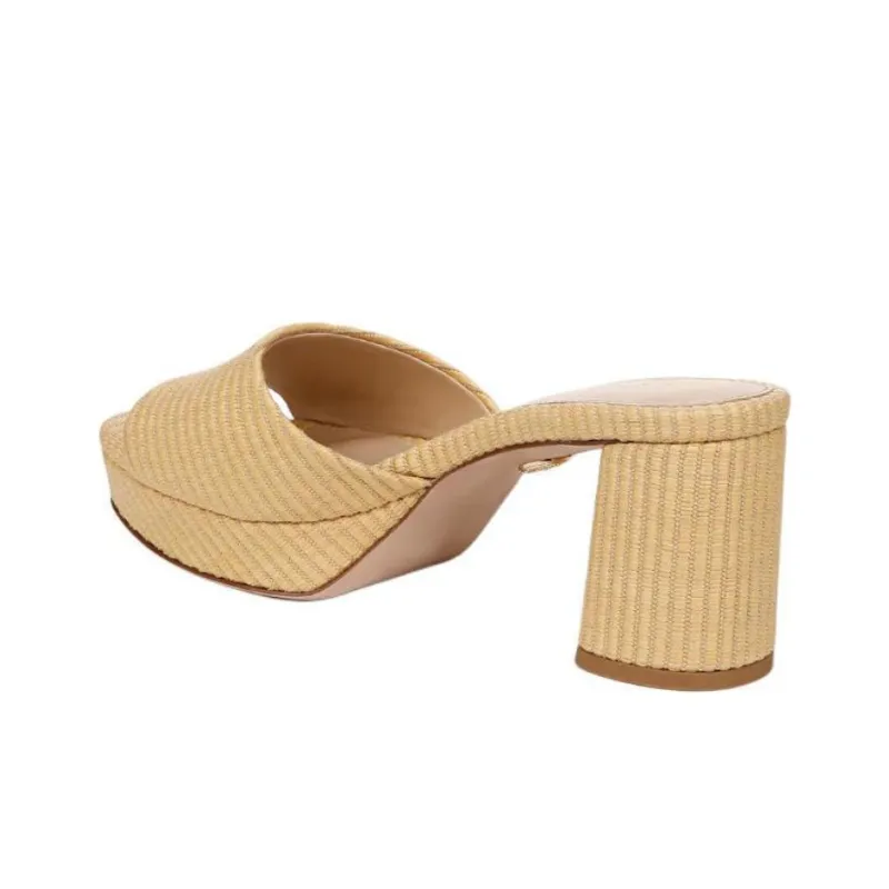 VERONICA BEARD Slide Slippers 7.5cm Women's Yellow-2