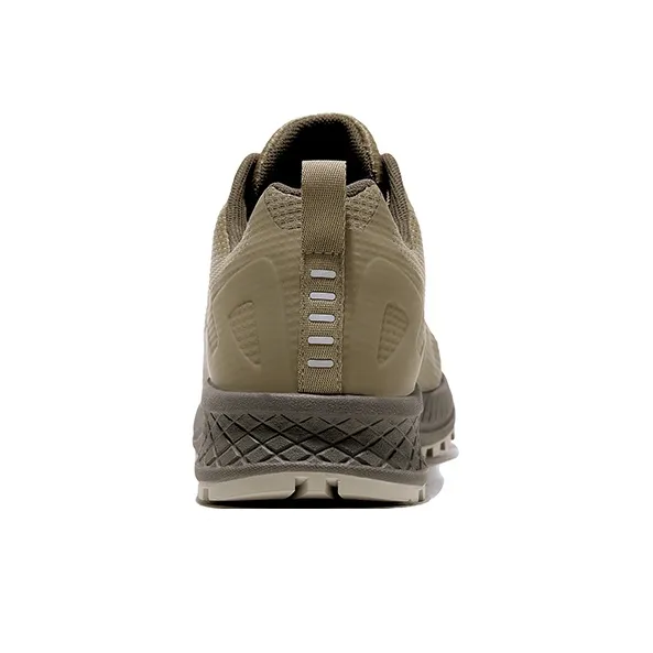 HOT POTATO Slip Resistant Breathable Lightweight Grip Low Top Trekking Shoes Unisex Olive Green-4