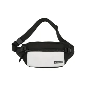 OURFUN Nylon Sling Bag Unisex Black/Yellow/Green/Blue